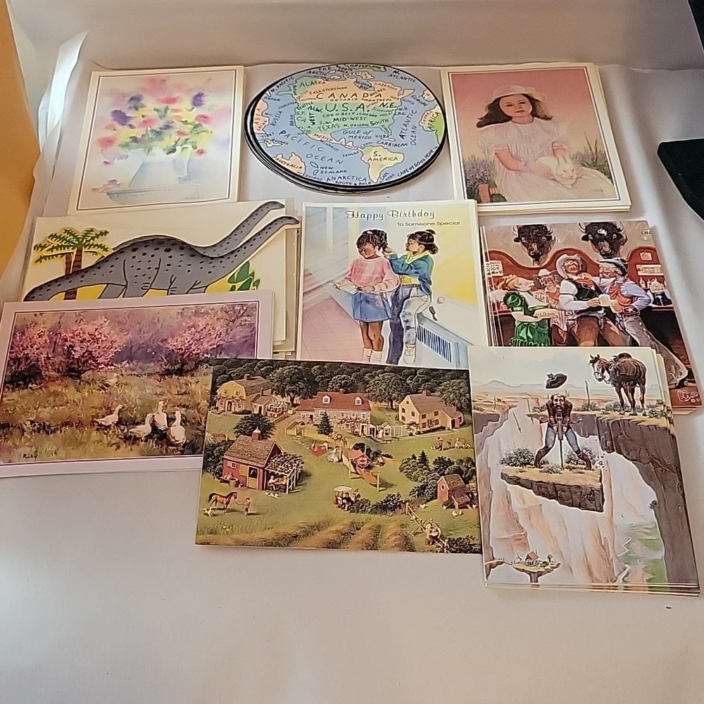 Assorted Vintage Birthday Cards